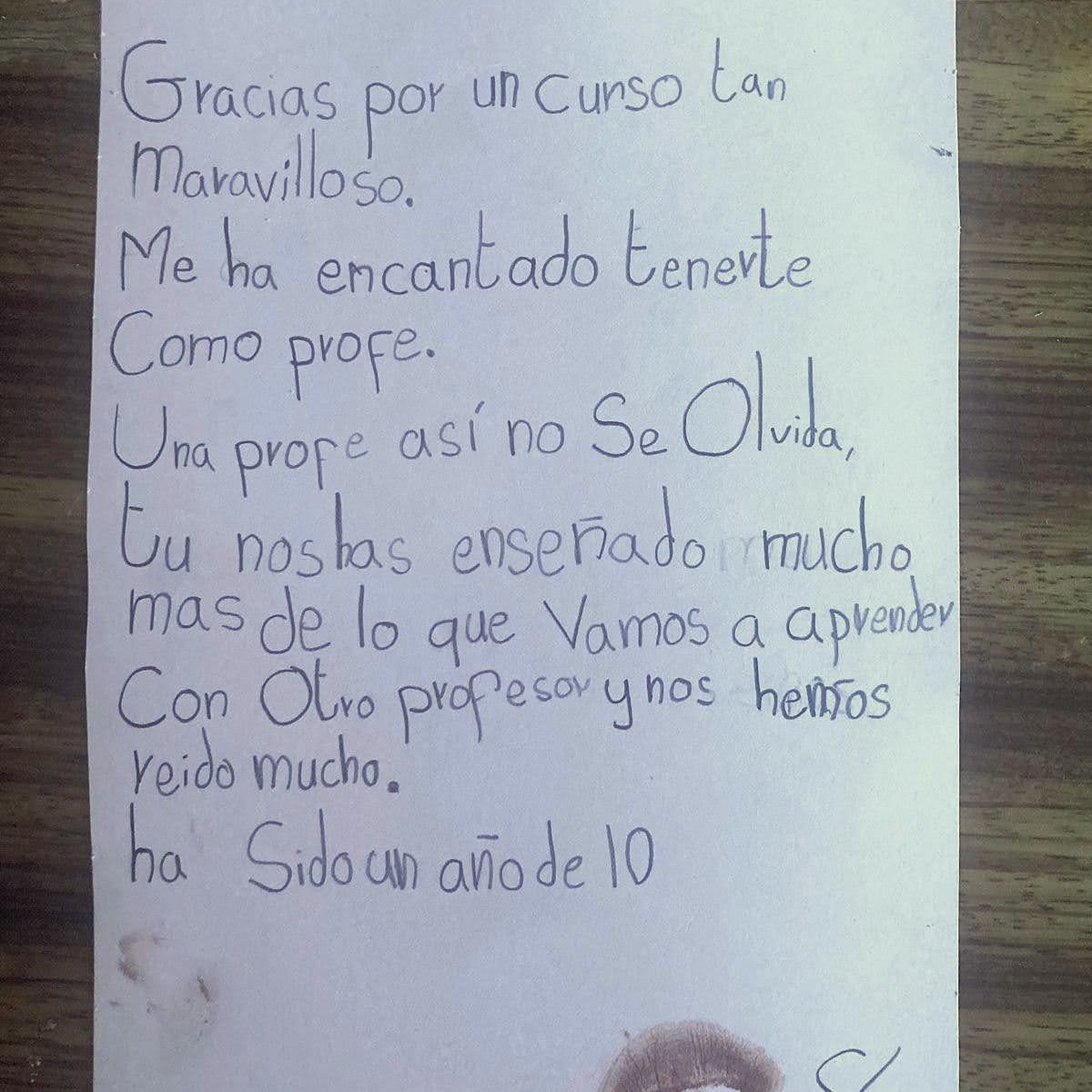 Despedida de María